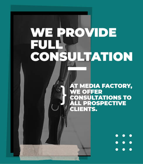 We provide full consultation