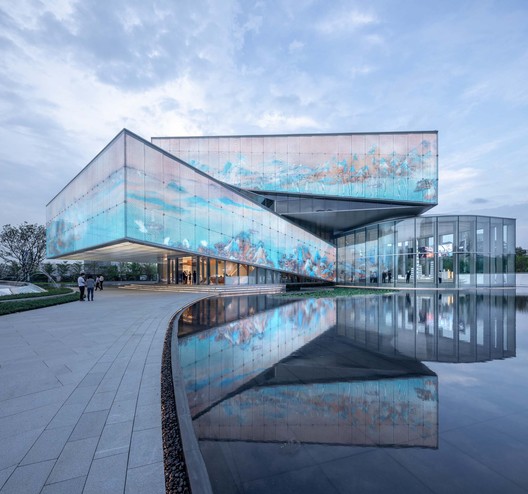 Transparent LED film on glass