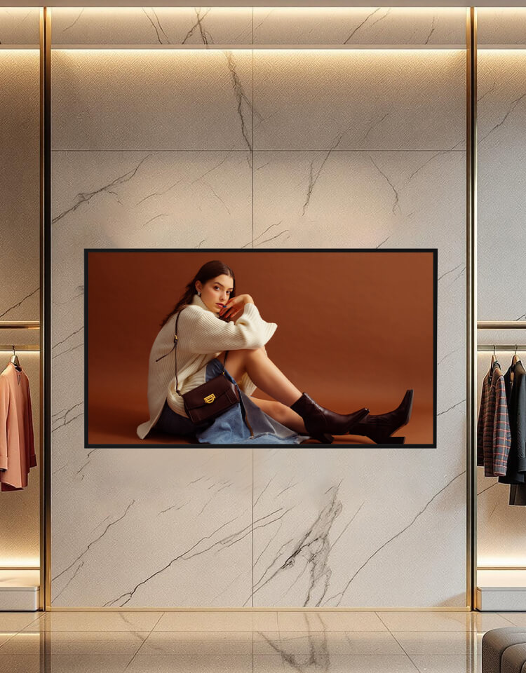 Commercial digital signage system
