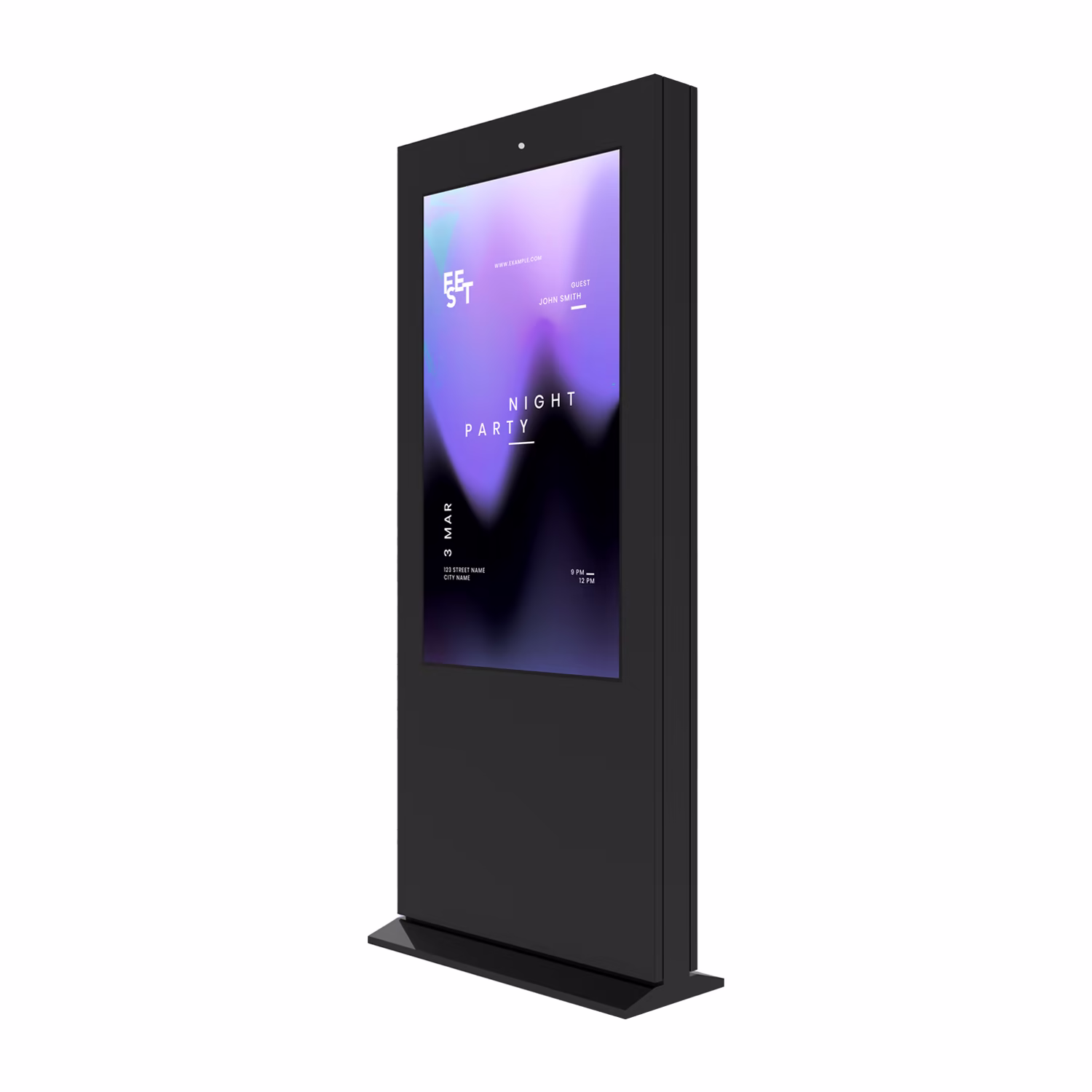 Commercial LCD display